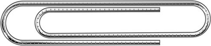 Office Monster | Essentials Paperclips Giant Serrated 73mm (Pack of 100) 32521 Essentials Paperclips Giant Serrated 73mm (Pack of 100) 32521