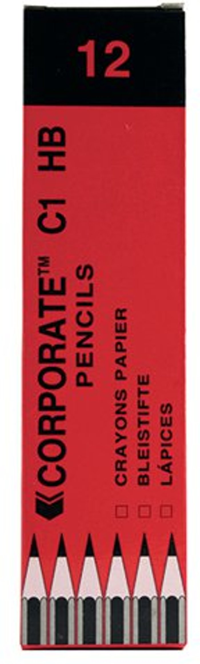 Office Monster | Unbranded Contract HB Pencil (Pack of 12) WX01117 Unbranded Contract HB Pencil (Pack of 12) WX01117