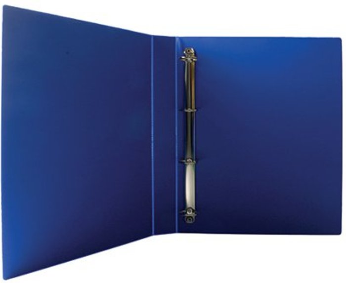 Office Monster | Unbranded Blue 25mm 4D Presentation Binder (Pack of 10) WX01327 Unbranded Blue 25mm 4D Presentation Binder (Pack of 10) WX01327
