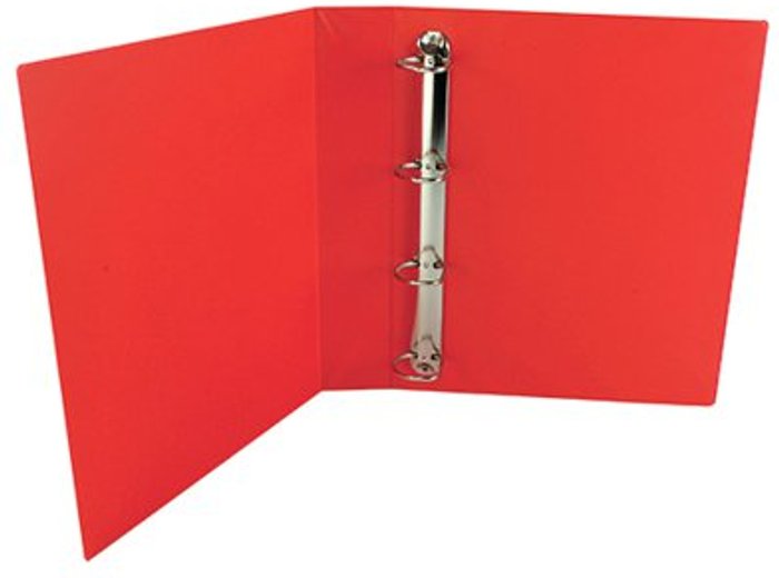 Office Monster | Unbranded Red 40mm 4D Presentation Ring Binder (Pack of 10) WX01330 Unbranded Red 40mm 4D Presentation Ring Binder (Pack of 10) WX01330