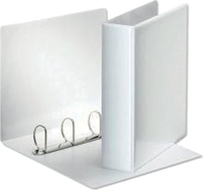 Office Monster | Unbranded White 50mm 4D Presentation Binder (Pack of 10) WX01333 Unbranded White 50mm 4D Presentation Binder (Pack of 10) WX01333