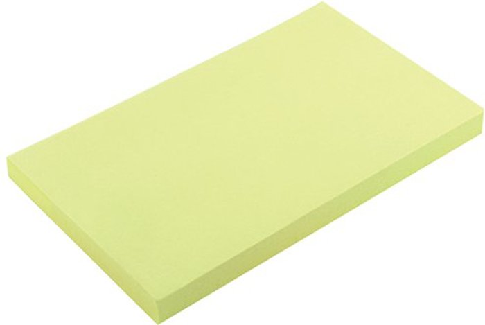 Office Monster | Unbranded Repositionable Quick Notes Pad 75x125mm (Pack of 12) 3-655-01 Unbranded Repositionable Quick Notes Pad 75x125mm (Pack of 12) 3-655-01