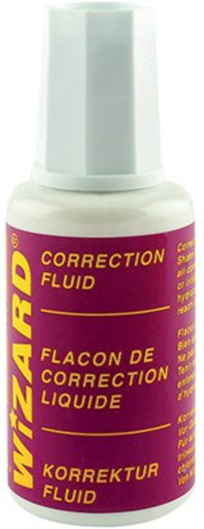 Office Monster | Wizard Correction Fluid 20ml (Pack of 10) WX10507 Wizard Correction Fluid 20ml (Pack of 10) WX10507