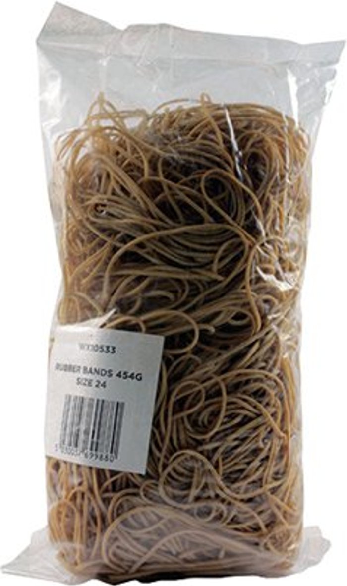 Office Monster | Unbranded Size 24 Rubber Bands 454gm 9340014 Unbranded Size 24 Rubber Bands 454gm 9340014