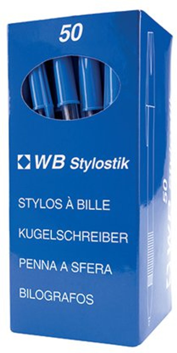 Office Monster | Unbranded Ball Point Pen Blue Medium (Pack of 50) 0052503/NB Unbranded Ball Point Pen Blue Medium (Pack of 50) 0052503/NB