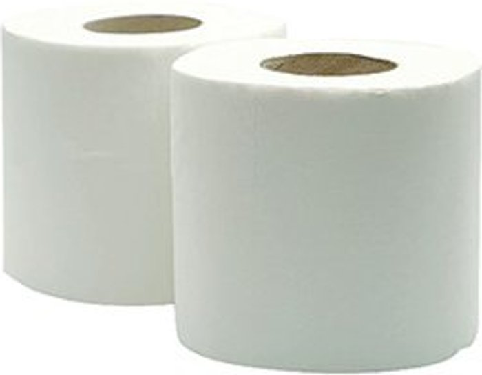 Office Monster | Unbranded 320 Sheet Toilet Roll White (Pack of 36) WX43093 Unbranded 320 Sheet Toilet Roll White (Pack of 36) WX43093