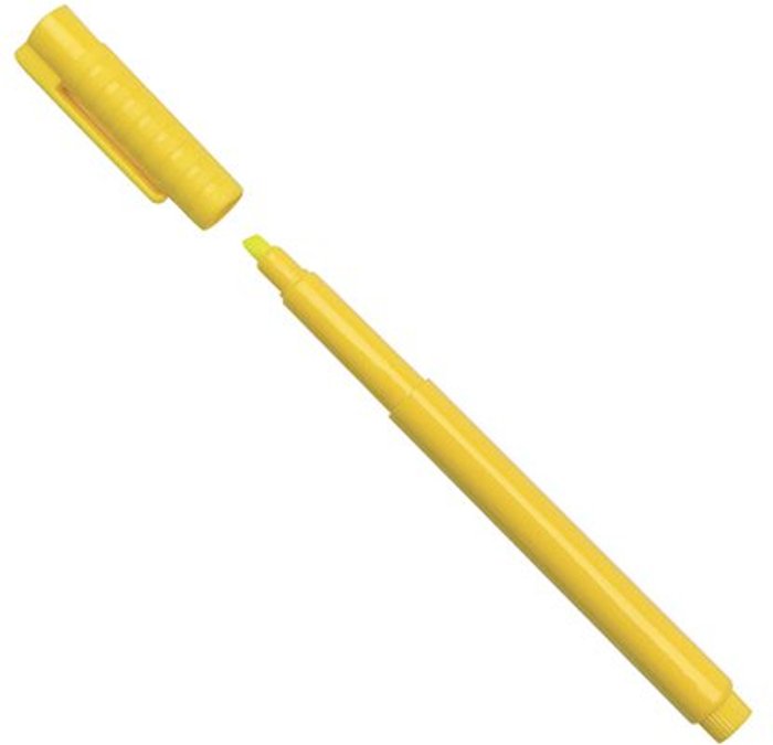 Office Monster | Unbranded Yellow Highlighter Pens (Pack of 10) WX93203 Unbranded Yellow Highlighter Pens (Pack of 10) WX93203