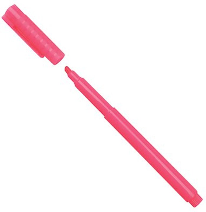 Office Monster | Unbranded Pink Highlighter Pens (Pack of 10) WX93204 Unbranded Pink Highlighter Pens (Pack of 10) WX93204