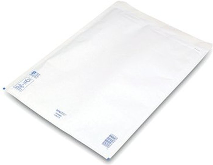Office Monster | Unbranded Bubble Lined Envelopes Size 10 350x470mm White (Pack of 50) XKF71453 Unbranded Bubble Lined Envelopes Size 10 350x470mm White (Pack of 50) XKF71453