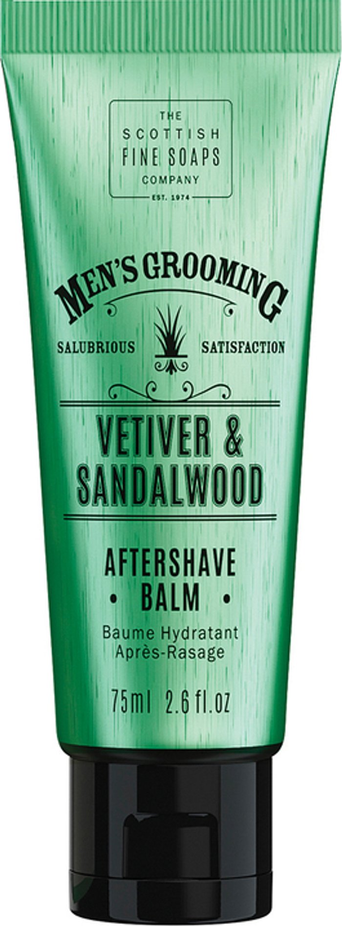 Fragrancedirect | Scottish Fine Soaps Scottish Fine Soaps Men's Grooming Vetiver & Sandalwood Aftershave Balm 75ml Scottish Fine Soaps Scottish Fine Soaps Men's Grooming Vetiver & Sandalwood Aftershave Balm 75ml