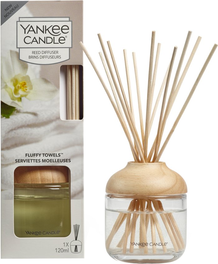 Fragrancedirect | Yankee Candle Yankee Candle Reed Diffusers Fluffy Towels 120ml Yankee Candle Yankee Candle Reed Diffusers Fluffy Towels 120ml