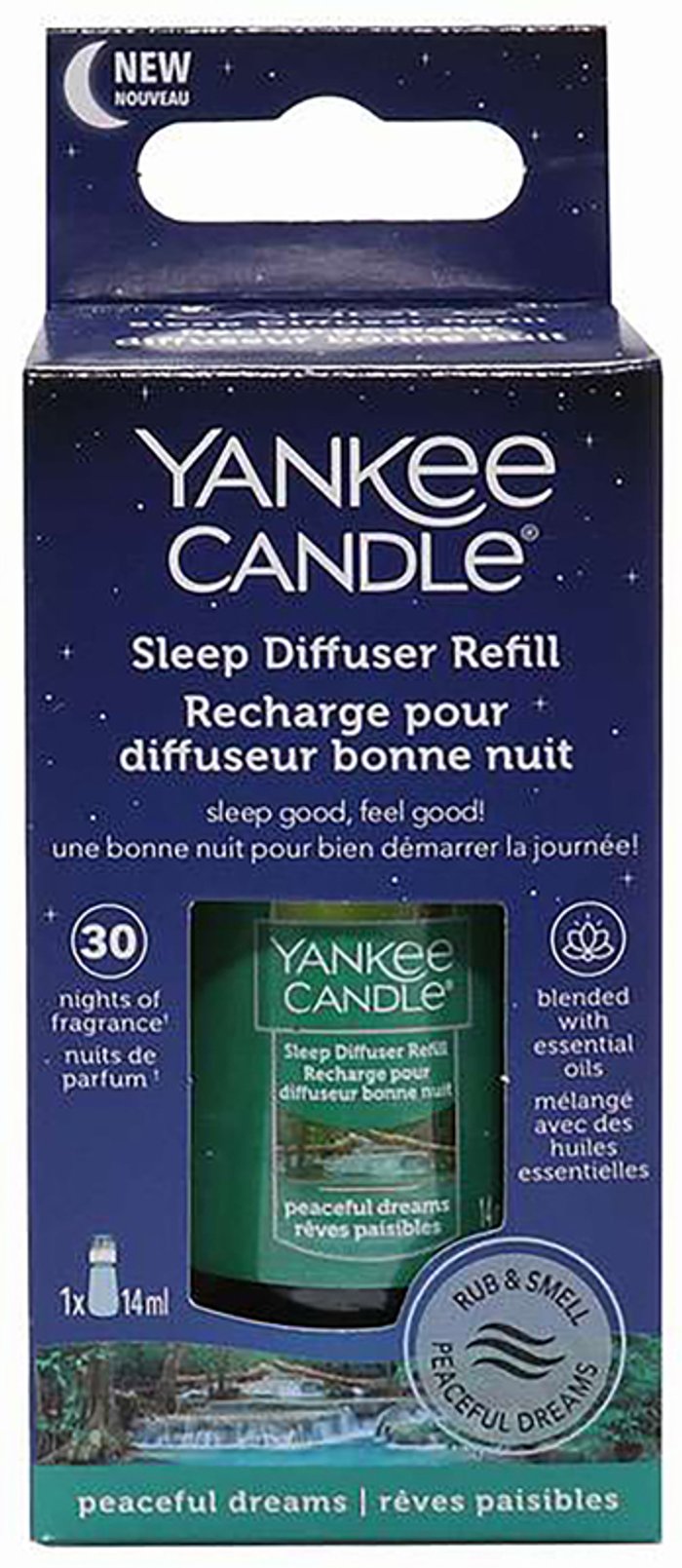 Fragrancedirect | Yankee Candle Yankee Candle Sleep Diffusers Peaceful Dreams Refill Yankee Candle Yankee Candle Sleep Diffusers Peaceful Dreams Refill
