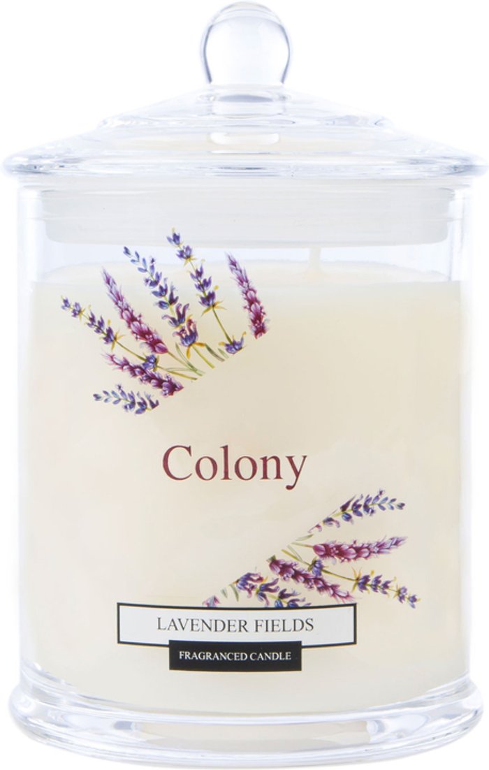 Fragrancedirect | Wax Lyrical Wax Lyrical Colony Medium Candle Jar Lavender Fields 360g Wax Lyrical Wax Lyrical Colony Medium Candle Jar Lavender Fields 360g