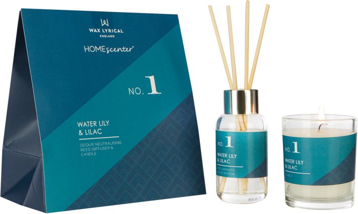 Fragrancedirect | Wax Lyrical Wax Lyrical Gifts & Sets Homescenter Water Lily & Lilac Set Wax Lyrical Wax Lyrical Gifts & Sets Homescenter Water Lily & Lilac Set