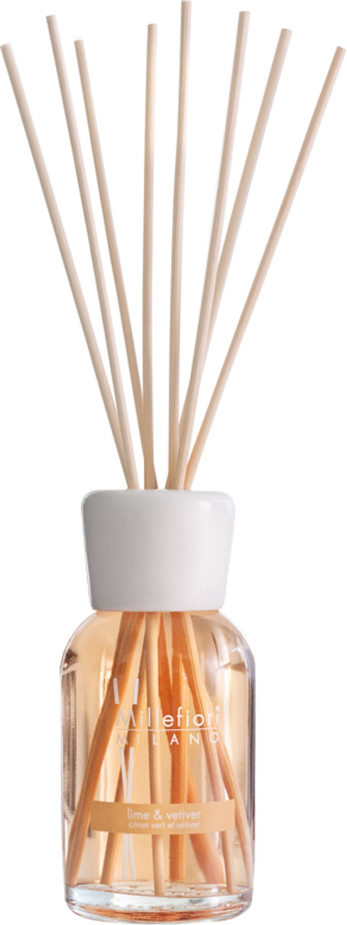 Fragrancedirect | Millefiori Milano Millefiori Milano Reed Diffusers Lime & Vetiver 250ml Millefiori Milano Millefiori Milano Reed Diffusers Lime & Vetiver 250ml