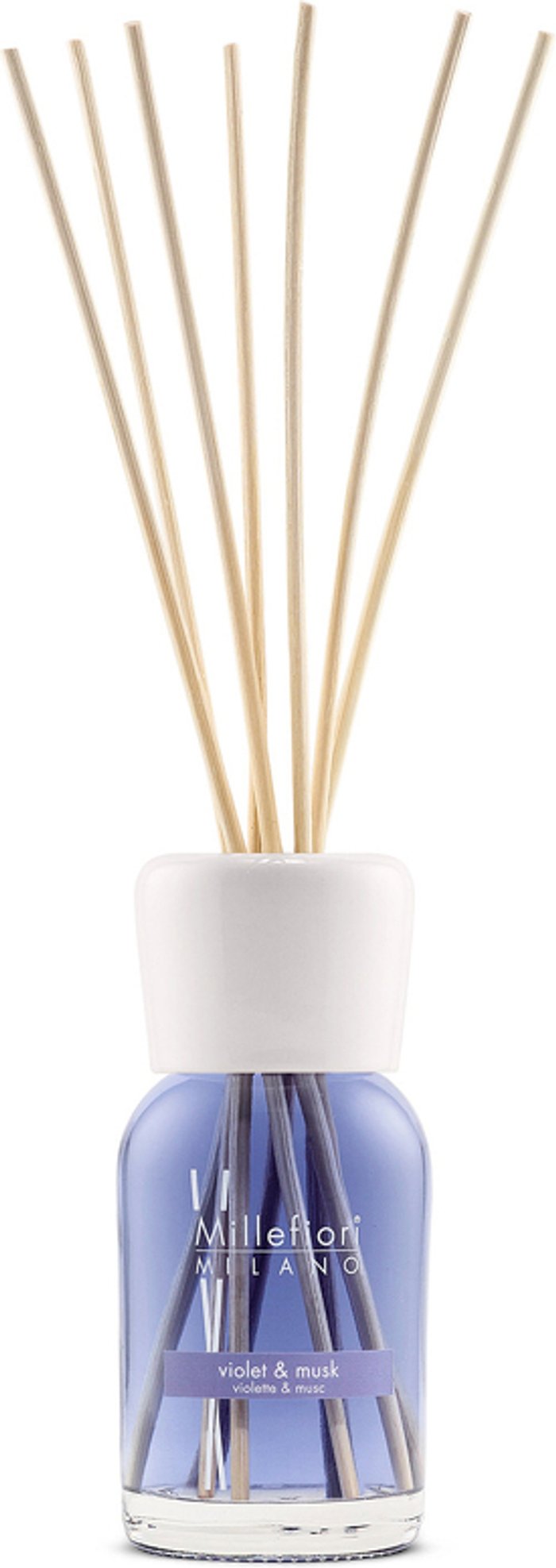 Fragrancedirect | Millefiori Milano Millefiori Milano Reed Diffusers Violet & Musk 100ml Millefiori Milano Millefiori Milano Reed Diffusers Violet & Musk 100ml
