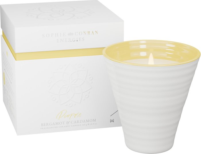 Fragrancedirect | Wax Lyrical Wax Lyrical Sophie Conran Ceramic Candle Purpose 310g Wax Lyrical Wax Lyrical Sophie Conran Ceramic Candle Purpose 310g