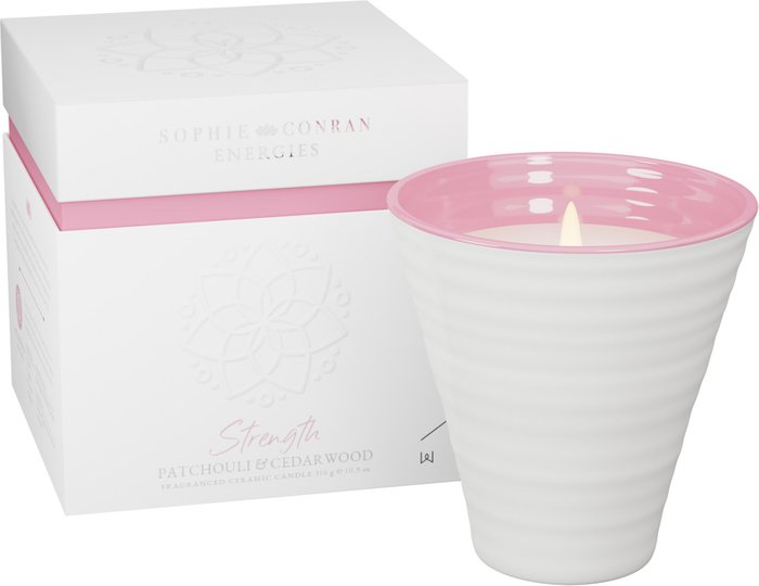Fragrancedirect | Wax Lyrical Wax Lyrical Sophie Conran Ceramic Candle Strength 310g Wax Lyrical Wax Lyrical Sophie Conran Ceramic Candle Strength 310g