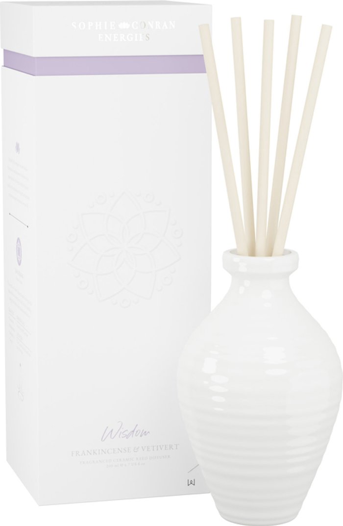Fragrancedirect | Wax Lyrical Wax Lyrical Sophie Conran Ceramic Reed Diffuser Wisdom 200ml Wax Lyrical Wax Lyrical Sophie Conran Ceramic Reed Diffuser Wisdom 200ml