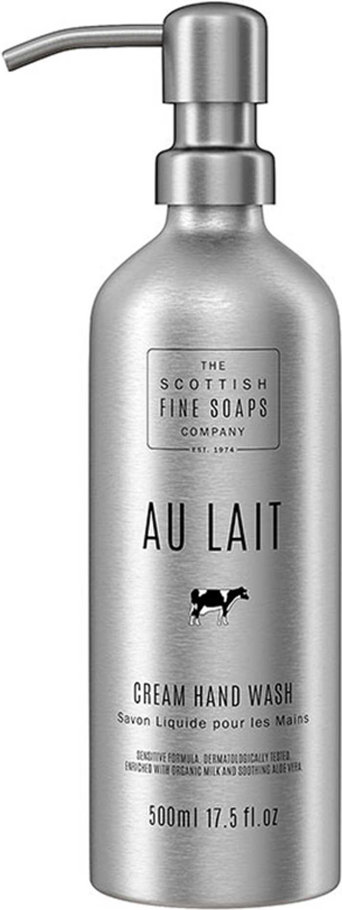 Fragrancedirect | Scottish Fine Soaps Scottish Fine Soaps Au Lait Cream Hand Wash 500ml Scottish Fine Soaps Scottish Fine Soaps Au Lait Cream Hand Wash 500ml