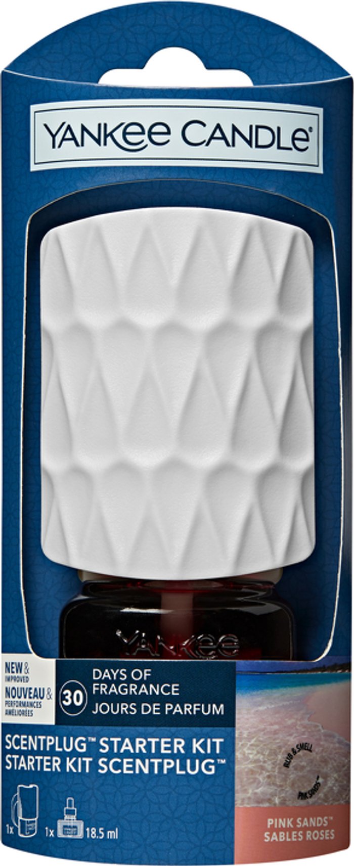 Fragrancedirect | Yankee Candle Yankee Candle ScentPlug Pink Sands Starter Kit Yankee Candle Yankee Candle ScentPlug Pink Sands Starter Kit