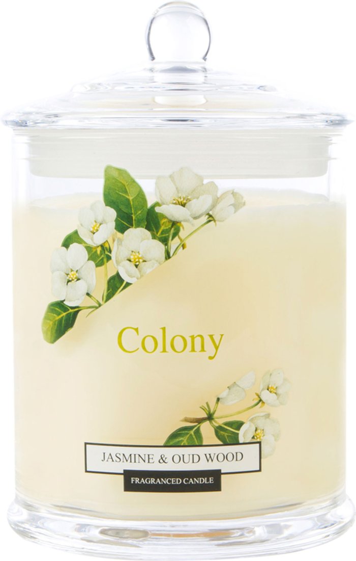 Fragrancedirect | Wax Lyrical Wax Lyrical Colony Large Candle Jar Jasmine & Oud 475g Wax Lyrical Wax Lyrical Colony Large Candle Jar Jasmine & Oud 475g