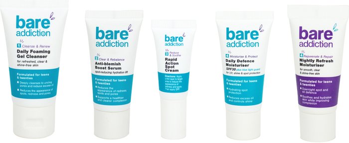 Fragrancedirect | Bare Addiction Bare Addiction Gifts & Sets Clear Skin Mini Kit Bare Addiction Bare Addiction Gifts & Sets Clear Skin Mini Kit