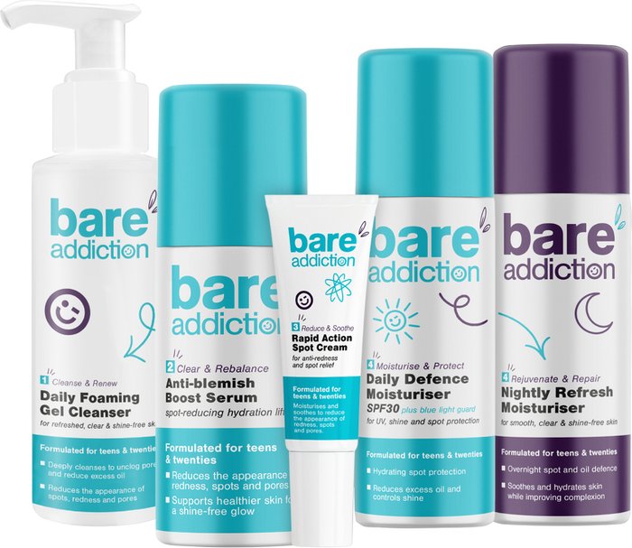 Fragrancedirect | Bare Addiction Bare Addiction Gifts & Sets Clear & Bright Kit Large Gift Set Bare Addiction Bare Addiction Gifts & Sets Clear & Bright Kit Large Gift Set