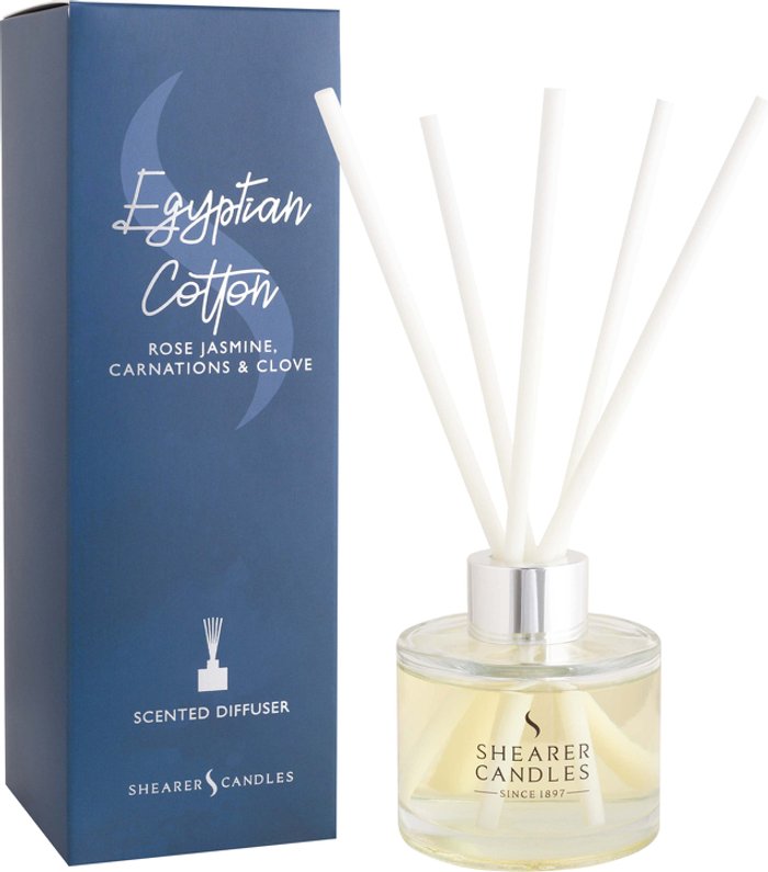 Fragrancedirect | Shearer Candles Shearer Candles Reed Diffusers Egyptian Cotton 100ml Shearer Candles Shearer Candles Reed Diffusers Egyptian Cotton 100ml