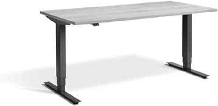 Office Monster | Lavoro Advance Dual Motor Desk 1400 x 700mm / Anthracite / Cascina Pine Lavoro Advance Dual Motor Desk 1400 x 700mm / Anthracite / Cascina Pine