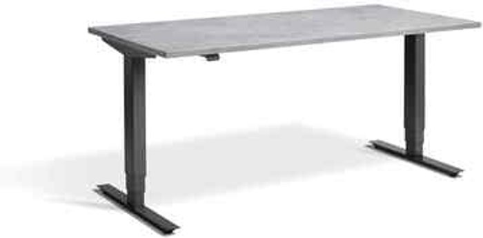 Office Monster | Lavoro Advance Dual Motor Desk 1400 x 800mm / Anthracite / Concrete Lavoro Advance Dual Motor Desk 1400 x 800mm / Anthracite / Concrete