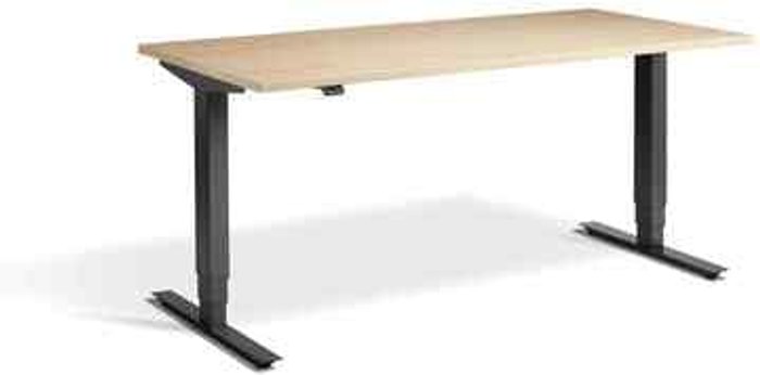 Office Monster | Lavoro Advance Dual Motor Desk 1400 x 700mm / Anthracite / Maple Lavoro Advance Dual Motor Desk 1400 x 700mm / Anthracite / Maple