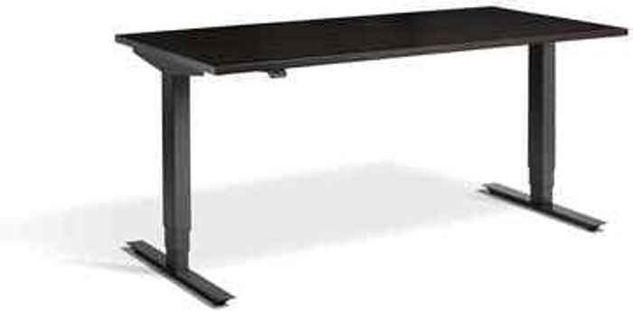 Office Monster | Lavoro Advance Dual Motor Desk 1400 x 700mm / Anthracite / Wenge Lavoro Advance Dual Motor Desk 1400 x 700mm / Anthracite / Wenge