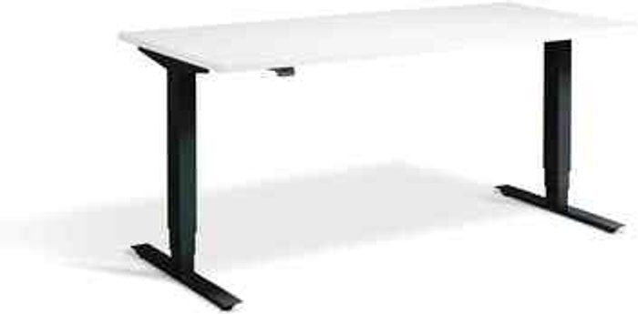 Office Monster | Lavoro Advance Dual Motor Desk 1200 x 700mm / Black / White Lavoro Advance Dual Motor Desk 1200 x 700mm / Black / White
