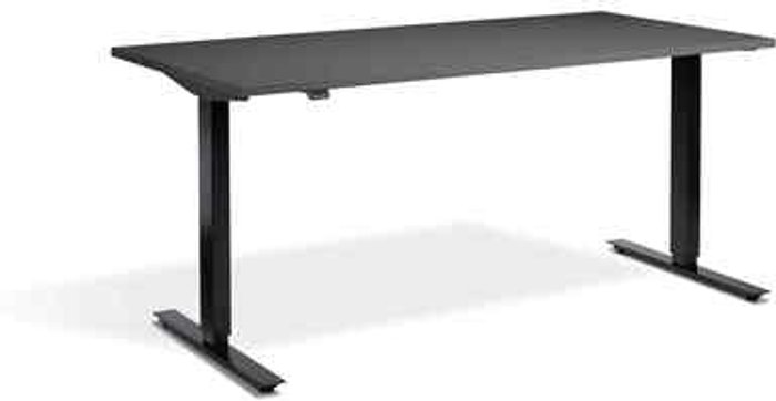 Office Monster | Lavoro Zero Dual Motor Desk 1800 x 800mm / Black / Graphite Lavoro Zero Dual Motor Desk 1800 x 800mm / Black / Graphite