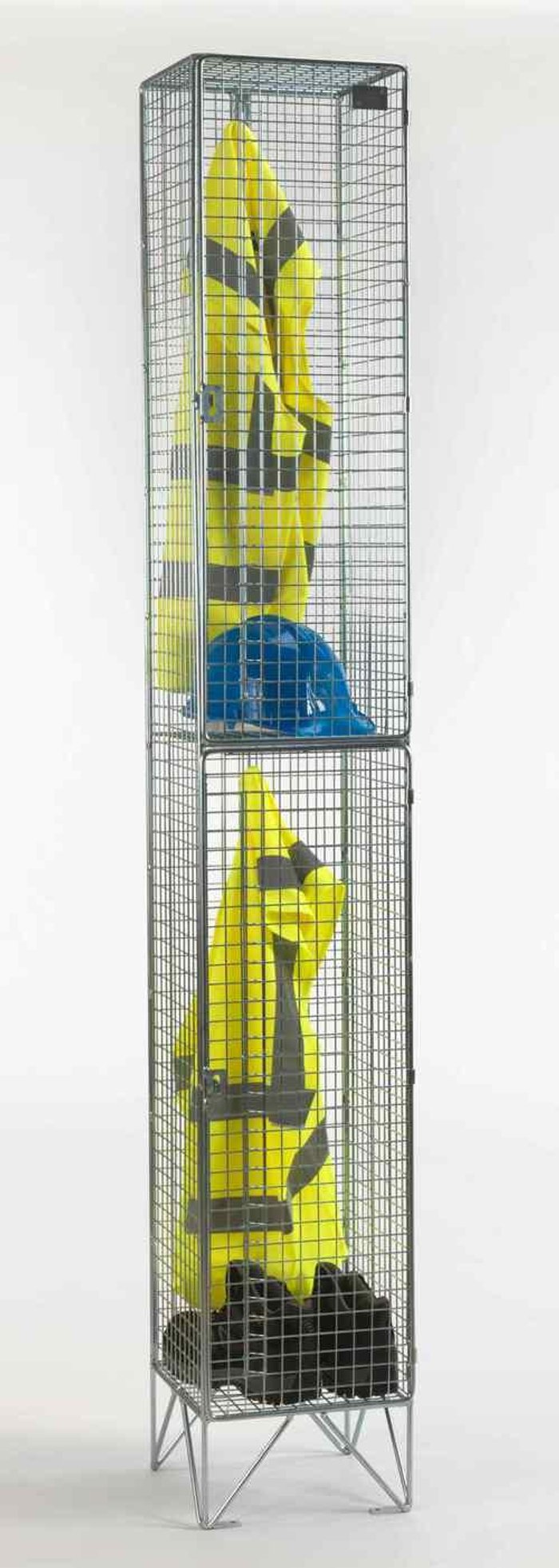 Office Monster | Own Brand Multi-Door Mesh Locker 305 Deep 2 Compartments (Nest of 1) Own Brand Multi-Door Mesh Locker 305 Deep 2 Compartments (Nest of 1)