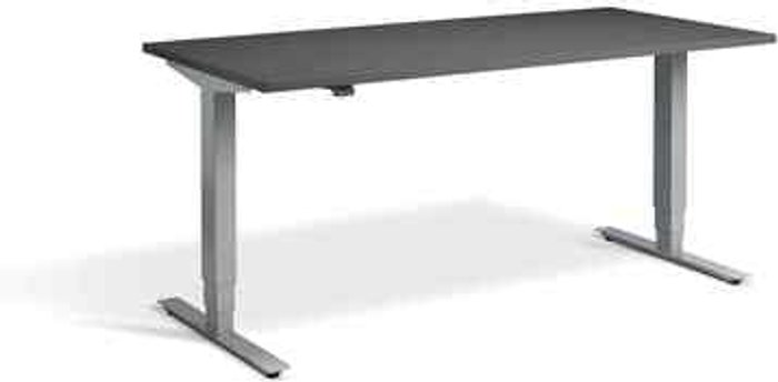 Office Monster | Lavoro Advance Dual Motor Desk 1200 x 800mm / Silver / Graphite Lavoro Advance Dual Motor Desk 1200 x 800mm / Silver / Graphite