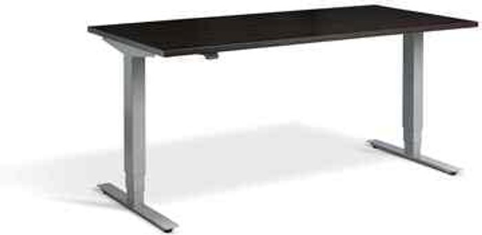 Office Monster | Lavoro Advance Dual Motor Desk 1800 x 800mm / Silver / White Lavoro Advance Dual Motor Desk 1800 x 800mm / Silver / White