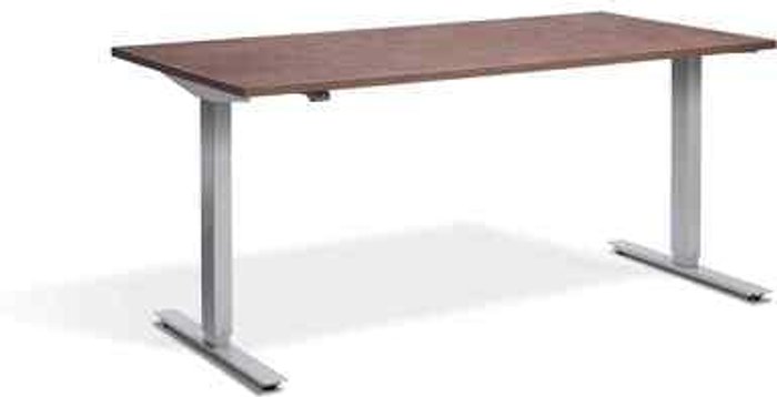 Office Monster | Lavoro Zero Dual Motor Desk 1400 x 700mm / Silver / Ferro Bronze Lavoro Zero Dual Motor Desk 1400 x 700mm / Silver / Ferro Bronze