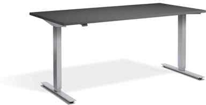 Office Monster | Lavoro Zero Dual Motor Desk 1200 x 700mm / Silver / Graphite Lavoro Zero Dual Motor Desk 1200 x 700mm / Silver / Graphite