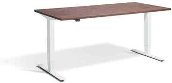 Office Monster | Lavoro Advance Dual Motor Desk 1400 x 700mm / White / Ferro Bronze Lavoro Advance Dual Motor Desk 1400 x 700mm / White / Ferro Bronze