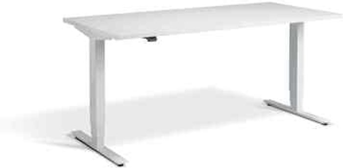 Office Monster | Lavoro Advance Dual Motor Desk 1600 x 700mm / White / Grey Lavoro Advance Dual Motor Desk 1600 x 700mm / White / Grey