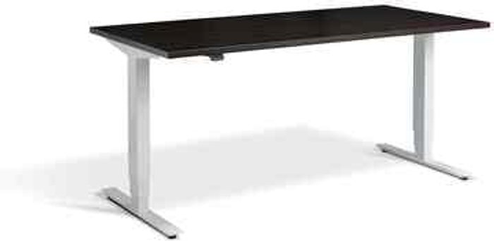 Office Monster | Lavoro Advance Dual Motor Desk 1400 x 800mm / White / Wenge Lavoro Advance Dual Motor Desk 1400 x 800mm / White / Wenge