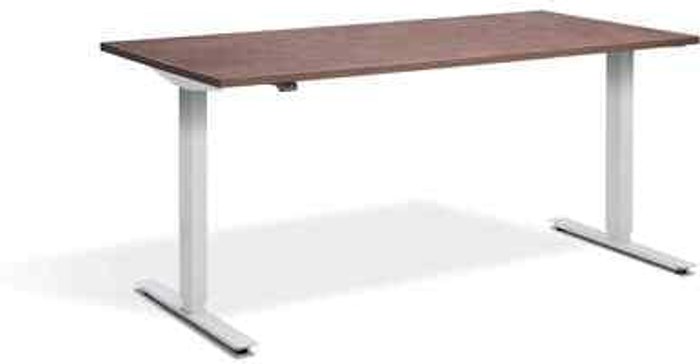 Office Monster | Lavoro Zero Dual Motor Desk 1200 x 700mm / White / Ferro Bronze Lavoro Zero Dual Motor Desk 1200 x 700mm / White / Ferro Bronze