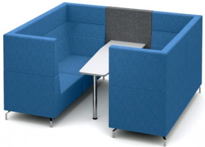 Office Monster | Social Spaces Alban Pod 6 person medium sized meeting booth - made to order Social Spaces Alban Pod 6 person medium sized meeting booth - made to order