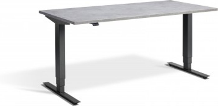Office Monster | Lavoro Advance Dual Motor Desk 1200 x 700mm / Anthracite / Concrete Lavoro Advance Dual Motor Desk 1200 x 700mm / Anthracite / Concrete