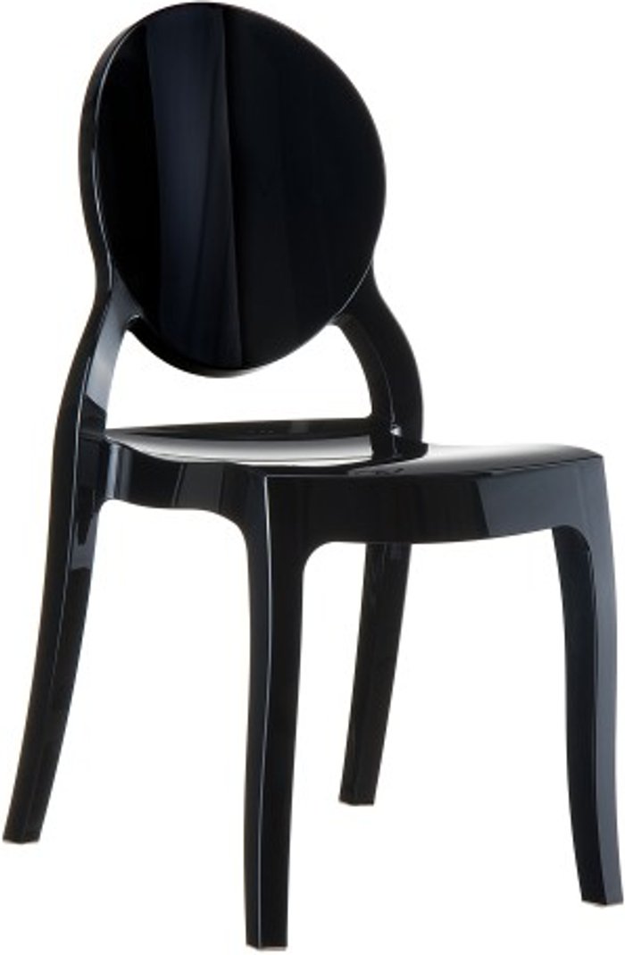 Office Monster | Darwin Kenton Side Chair Glossy Black Darwin Kenton Side Chair Glossy Black