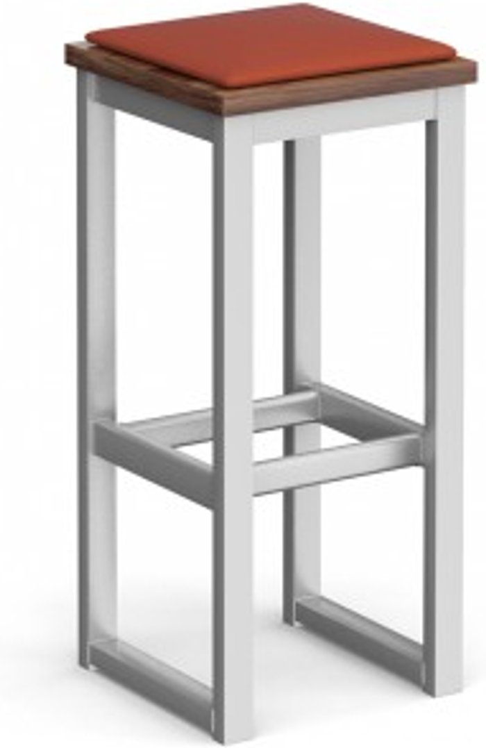 Office Monster | Social Spaces Otto Poseur benching solution high stool 350mm wide with upholstered seat pad - made to order Social Spaces Otto Poseur benching solution high stool 350mm wide with upholstered seat pad - made to order
