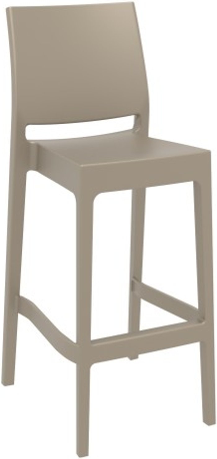 Office Monster | Darwin Gifford Bar Stool 75 Taupe Darwin Gifford Bar Stool 75 Taupe