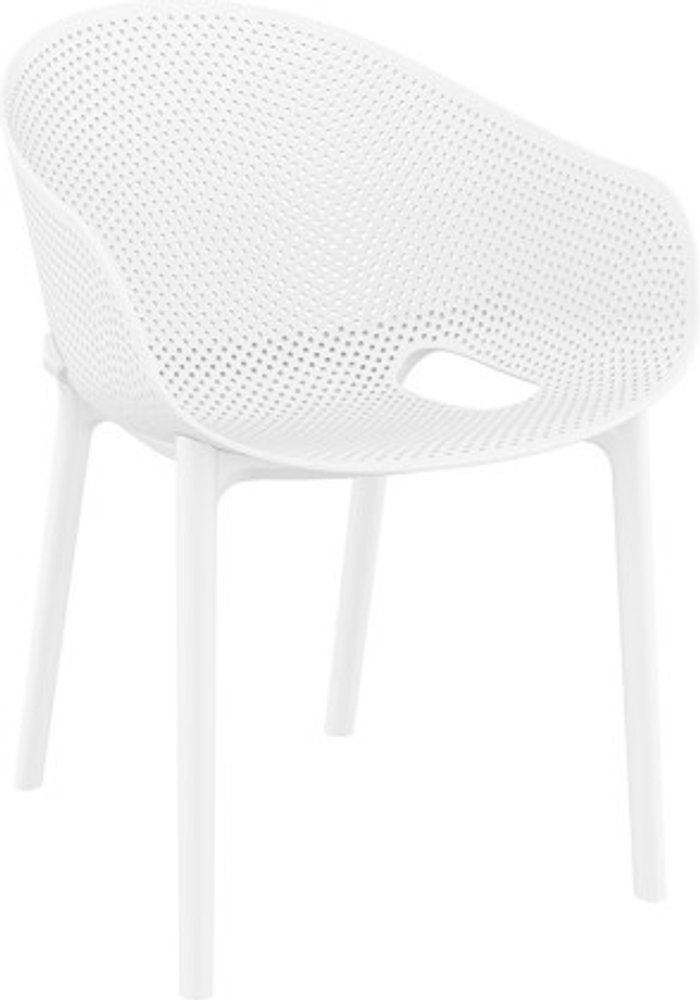 Office Monster | Darwin Strand Armchair White Darwin Strand Armchair White